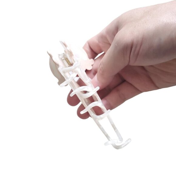 Novelty Ocean Jellyfish Hair Clips Cellulose Acetate Big Claw Accessories for Gi main image 5